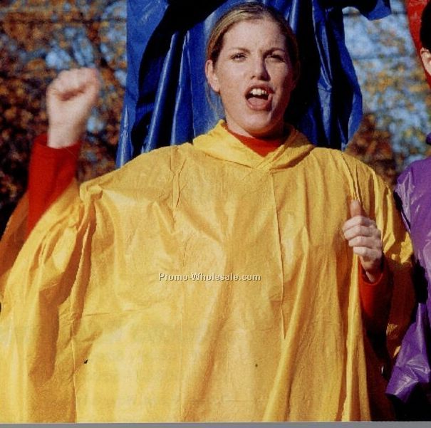 Emergency Rain Poncho (One Size Fits All) (With Insert)