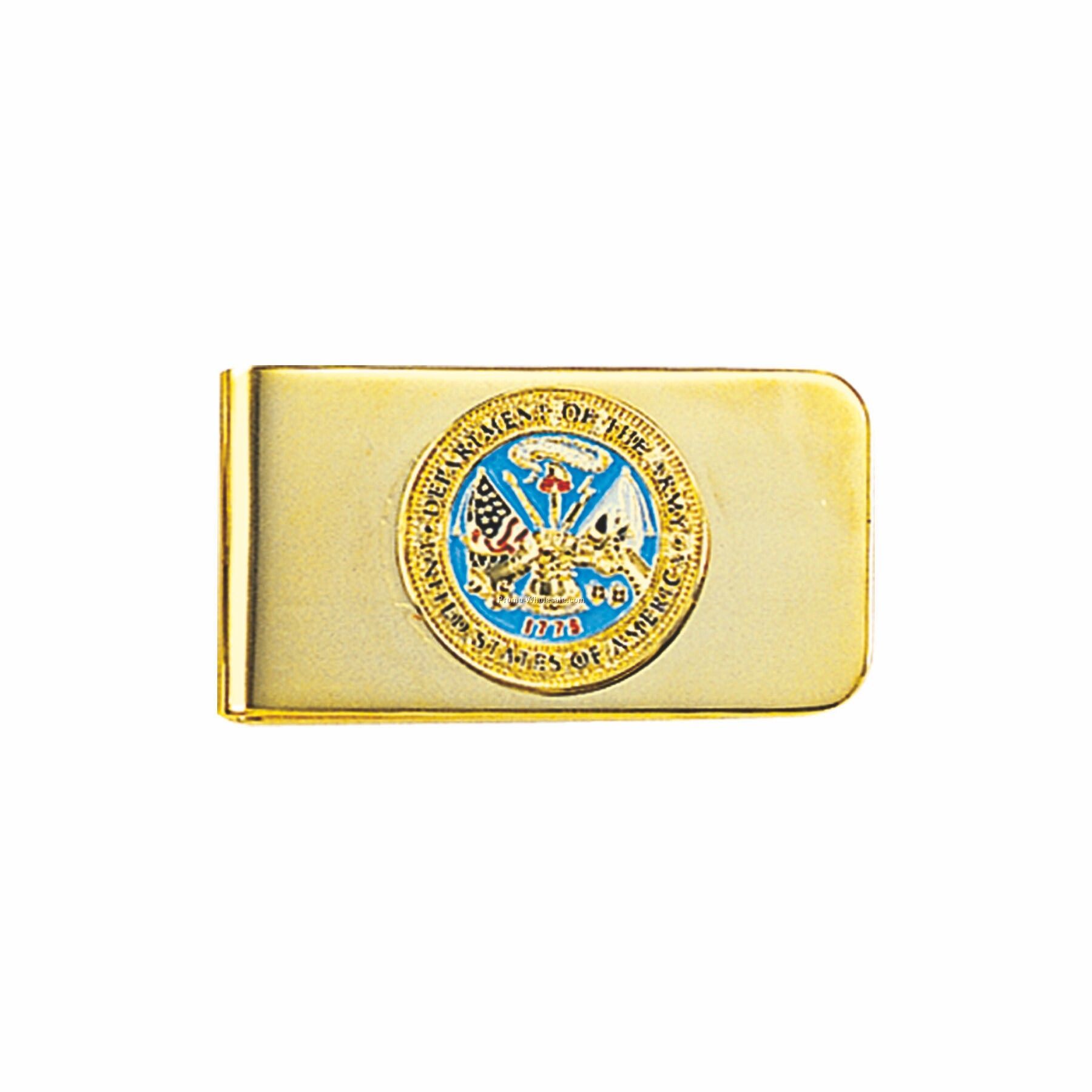 Fantasia Money Clips (With Custom 3/4" Soft Enamel Emblem)