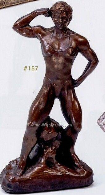 Female Body Builder Sculpture