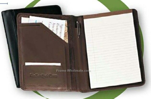 Florentine Napa Leather Junior Writing Pad Holder (8-1/2"x6-1/4"x3/4")