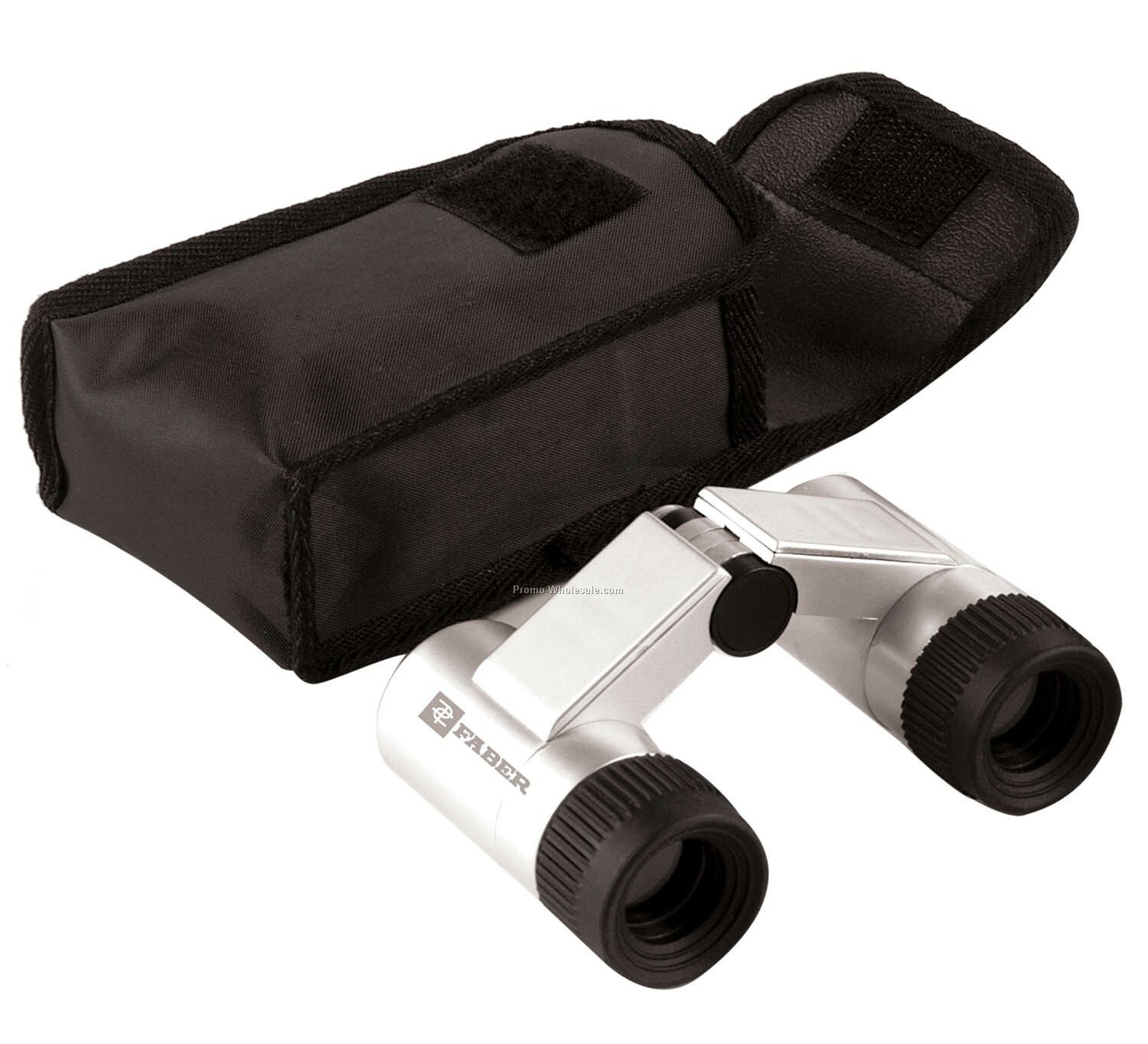 Folding Binocular With Compass