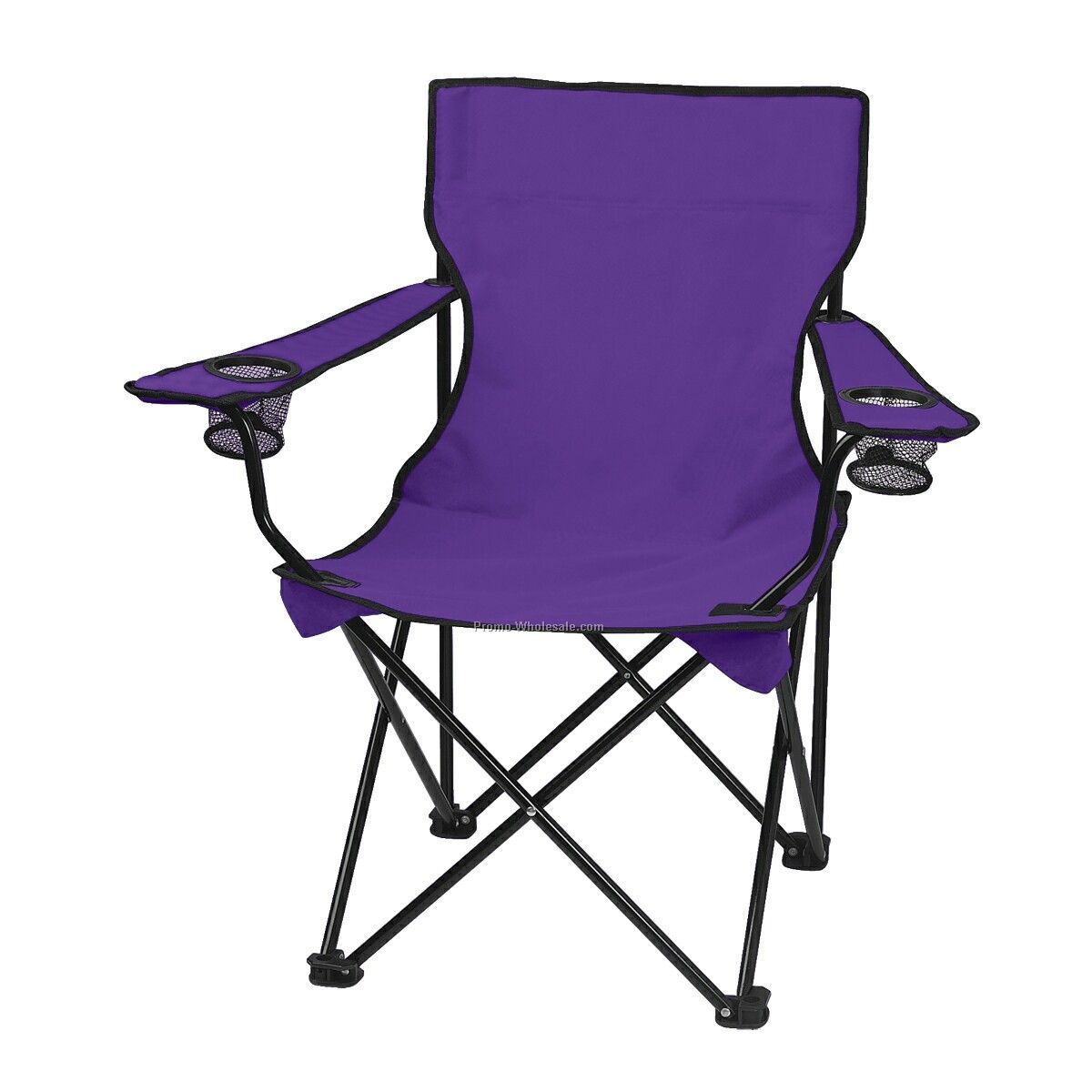 Folding Chair With Carrying Bag - Solid Color (Blank)