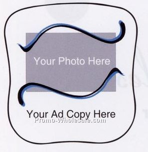 Funeral Home Picture Fan With Curved Graphics