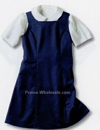 Girl's Twill Jumper (Sizes 4-6x)