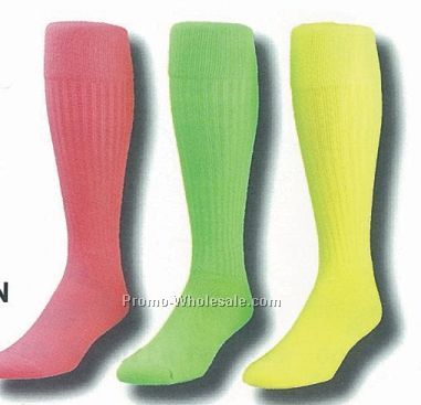 Goalie Soccer Socks W/ Half Cushioned Foot (10-13 Large)