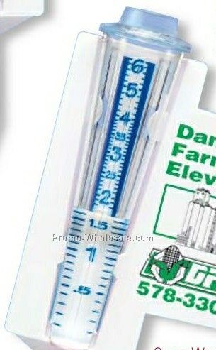 Green Wave Rain Gauge