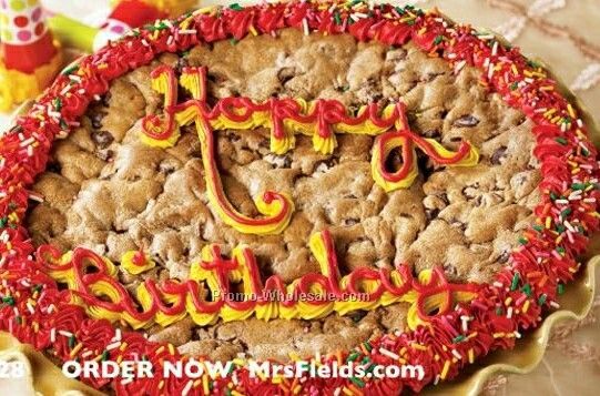 Happy Birthday Cookie Cake