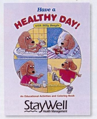 Have A Healthy Day! With Billy Beagle Educational Activities Book
