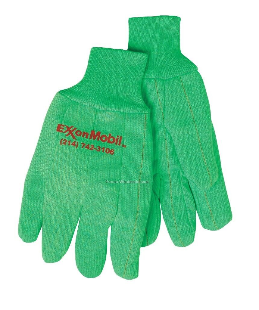 Heavy Duty Double Palm Special Glove With Knit Wrist (One Size)