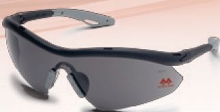 Hombre Mcr Safety Glasses - Gray Anti Fog