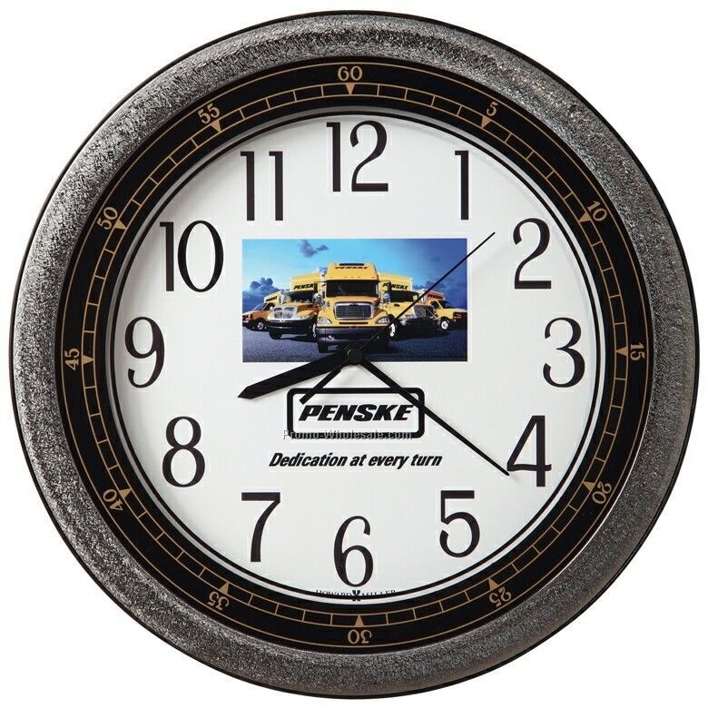 Howard Miller Showtime Wall Clock (Customized)