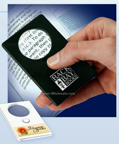 LED Magnifier Card