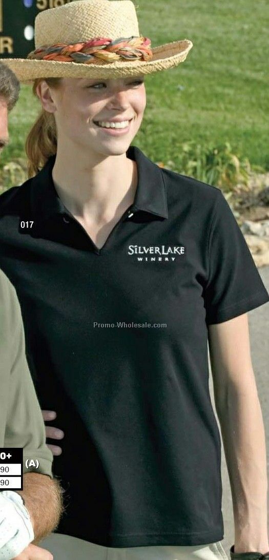 Lady Melrose Knit Polo Shirt (2xl)