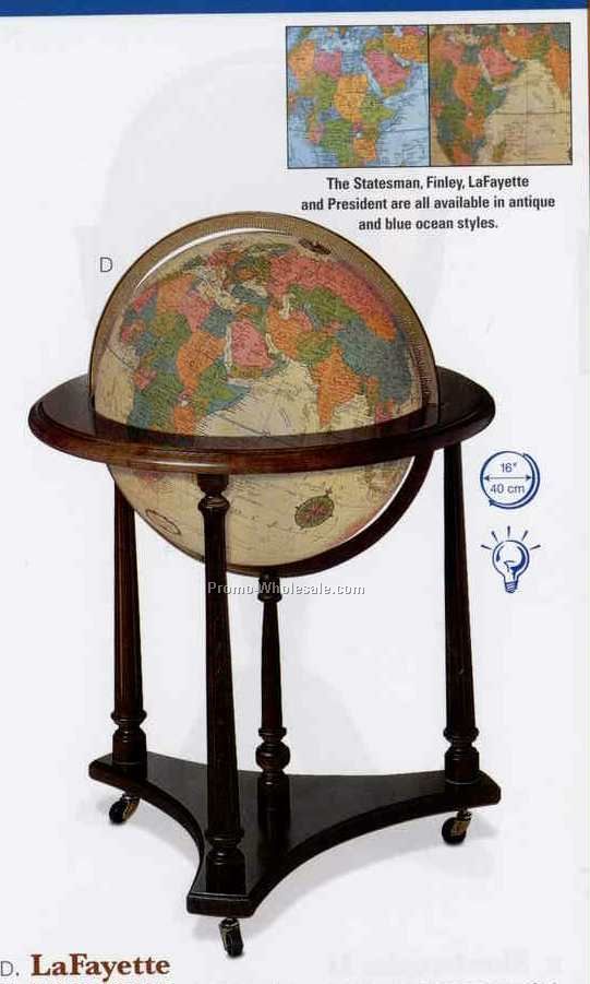 Lafayette Blue Ocean Globe
