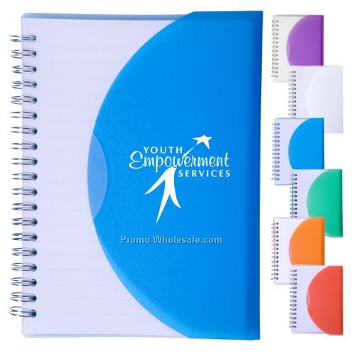 Large Spiral Curve Notebook