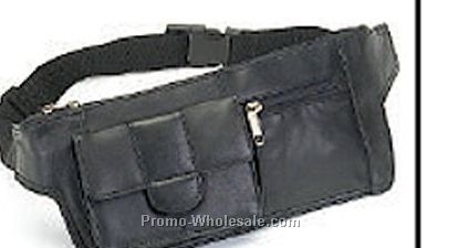 Leather Rectangular Waist Bag