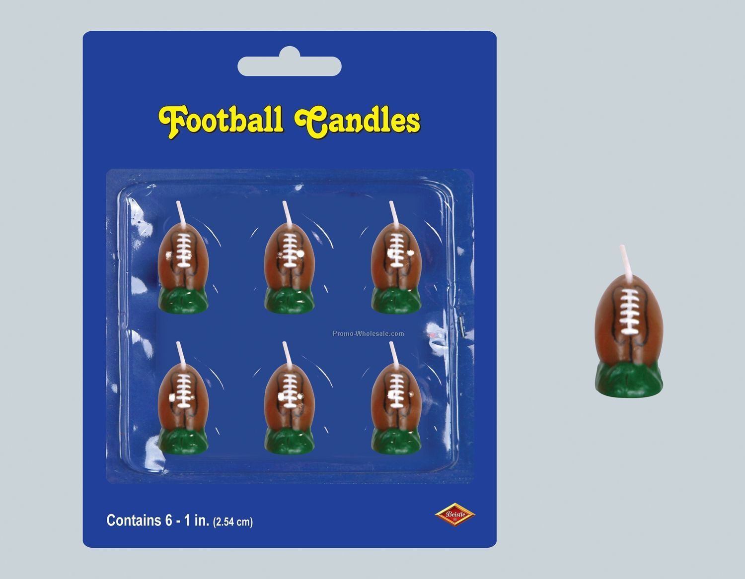 Life's Moments Birthday Candles - Football