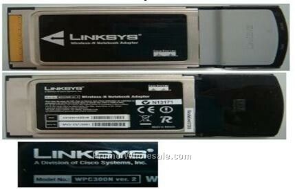 Linksys *wpc300n Ver.2 Wireless-g Notebook Adapter