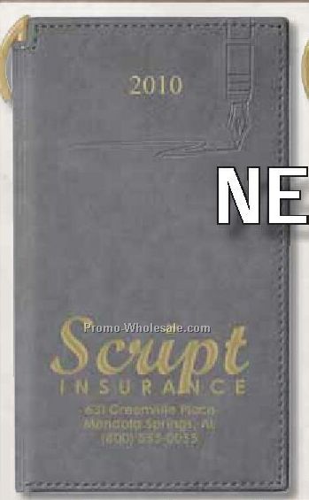 Litchfield Deluxe Weekly Pocket Planner W/ Gold Gilded Edges