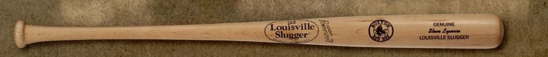 Louisville Slugger Full-size Mlb Logo Bat (Natural/ Black Imprint)