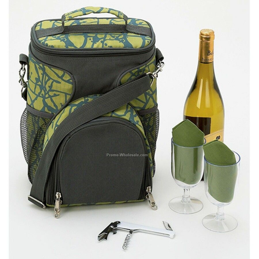 Maxam 6-piece Wine Picnic Set For Two (Standard Service)