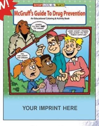 Mcgruff's Guide To Drug Prevention Coloring Book