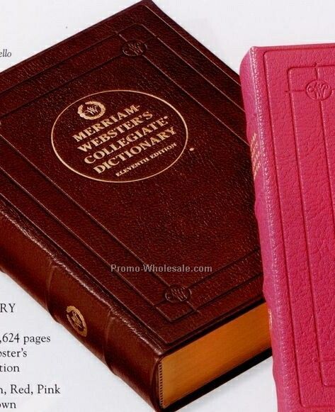 Merriam-webster's Collegiate Dictionary W/ Synthetic Leather Cover