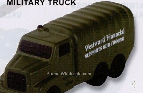 Military Truck Squeeze Toy