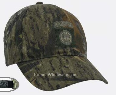 Mossy Oak 6 Panel Camouflage Cap (Domestic In House)