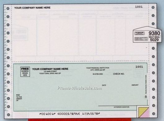 Multipurpose Continuous Feed Checks (1 Part)