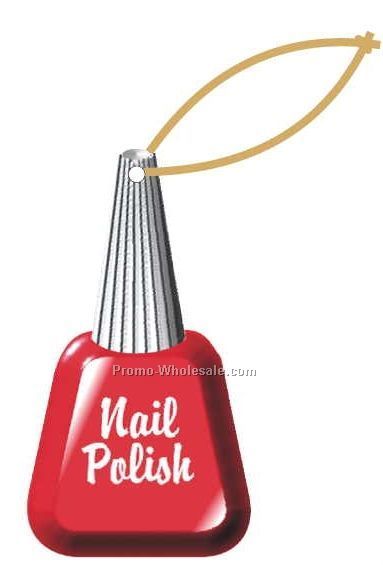 Nail Polish Executive Line Ornament W/ Mirrored Back (8 Square Inch)