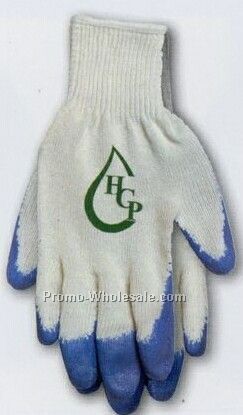 Natural White Men's Dipped String Knit Glove