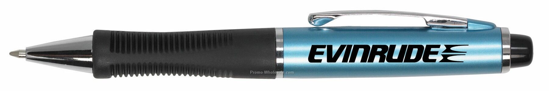 Neptune Ergonomic Grip Pen With Metallic Barrel