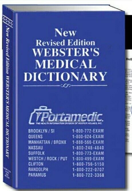 New Revised Edition Webster's Medical Dictionary Guide