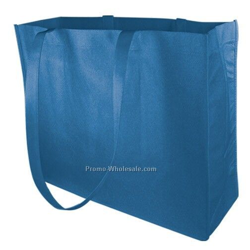 Non Woven Carry All Tote - Royal Blue