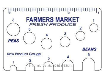 Pea And Bean Gauge