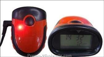 Pedometer With Alarm Clock