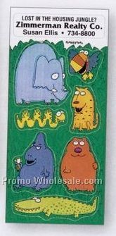 Peel N Play Charlie Stickers With Wild Animals