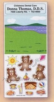 Peel N Play Stickers With Bear Picnic