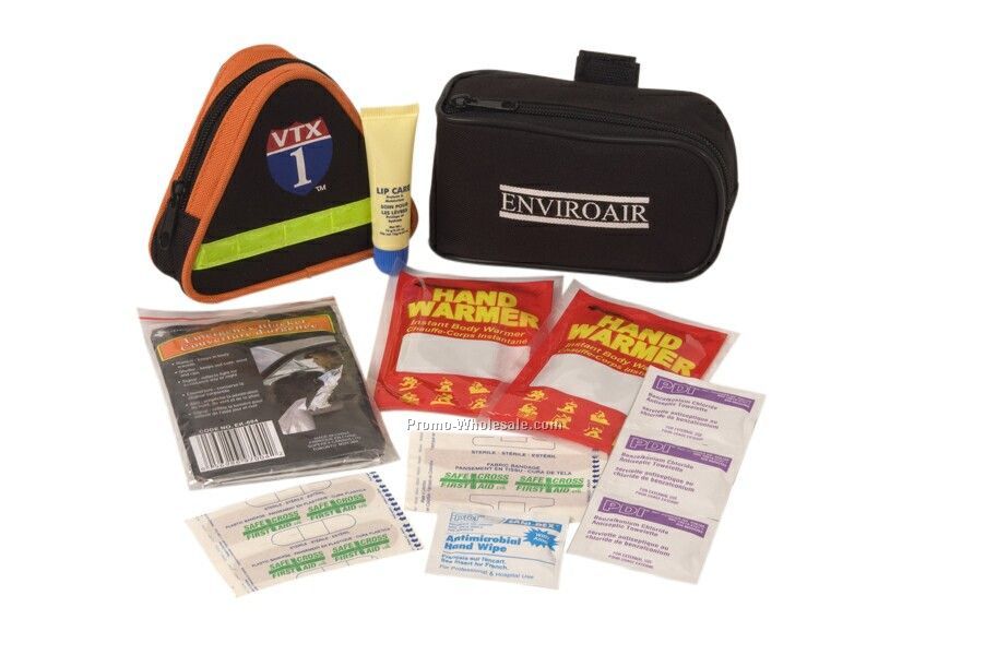 Personal Winter Kit In Heavy-duty Pouch With Velcro Strap