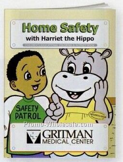 Pillowline Home Safety Coloring Book