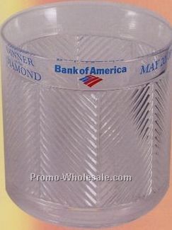 Plastic Chevron Ice Bucket