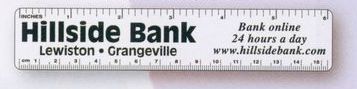 Plastic Ruler (.020" Thick) 1 Color