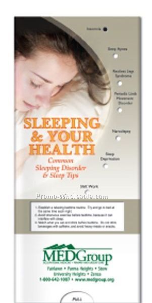 Pocket Slider Brochure (Sleeping And Your Health)