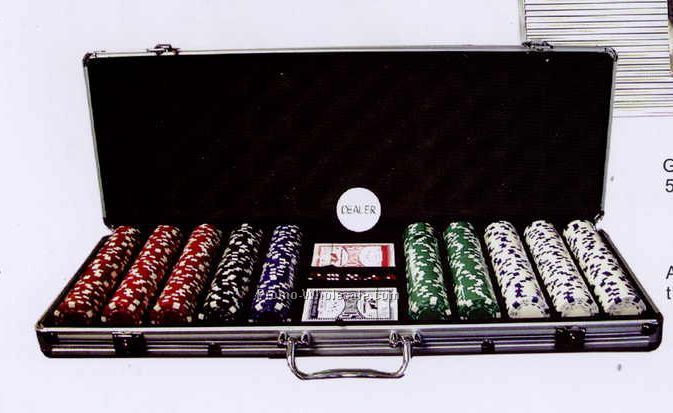 Poker Chip Set (500 Piece)