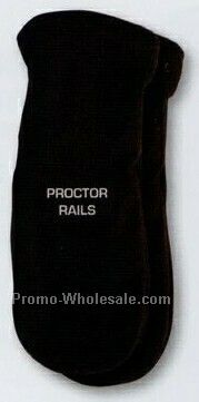 Polar Fleece Mittens W/ Thinsulate Lining And Knit Wrist (X-large)