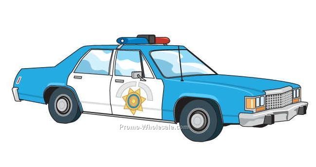 Police Car Bookmark