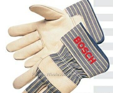 Premium Grain Cowhide Leather Work Gloves (S-xl)