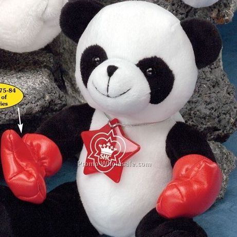 Q-tee Collection Stuffed Panda Bear (9")