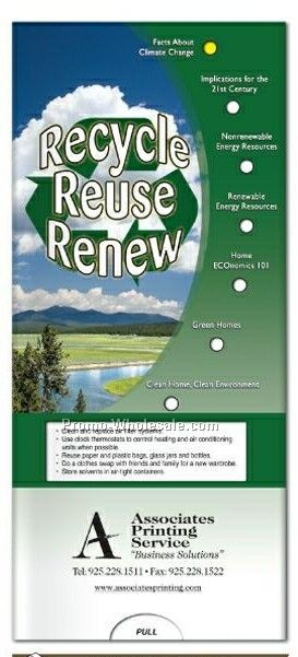 Recycle, Reuse, Renew Chart